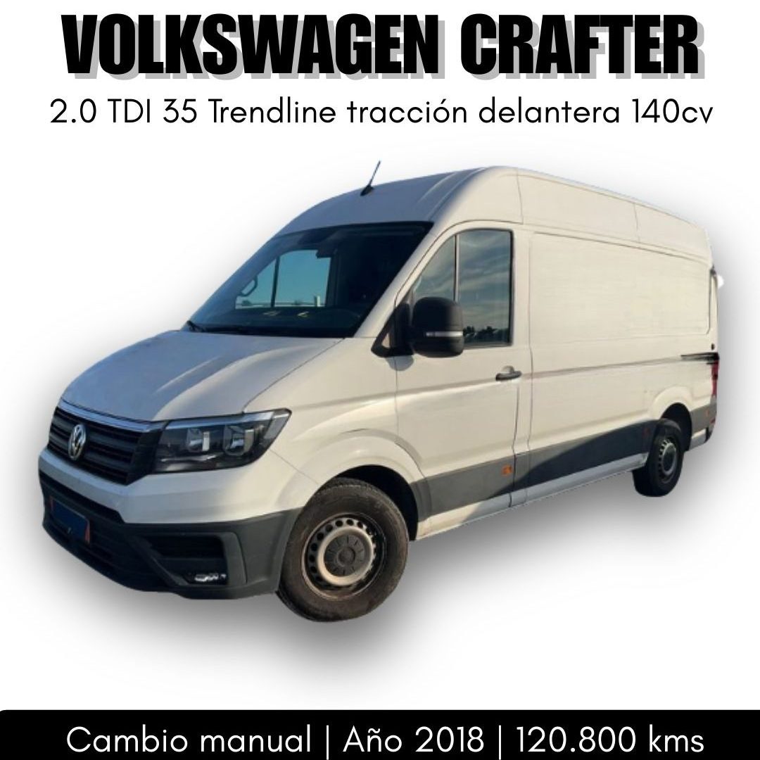 PRÓXIMA ENTRADA – Volkswagen Crafter 2.0 TDI 140 CV Trendline
