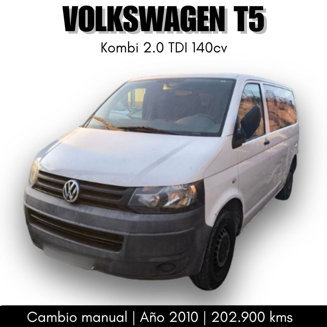 PRÓXIMA ENTRADA – Volkswagen T5 Kombi 2.0 TDI