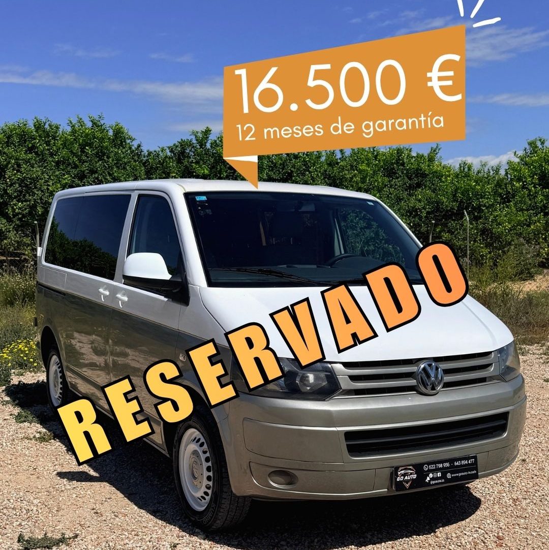 RESERVADO – Volkswagen T5 Kombi 2.0 TDI