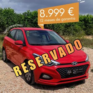 RESERVADO - Hyundai i20 1.0 MPI 75cv