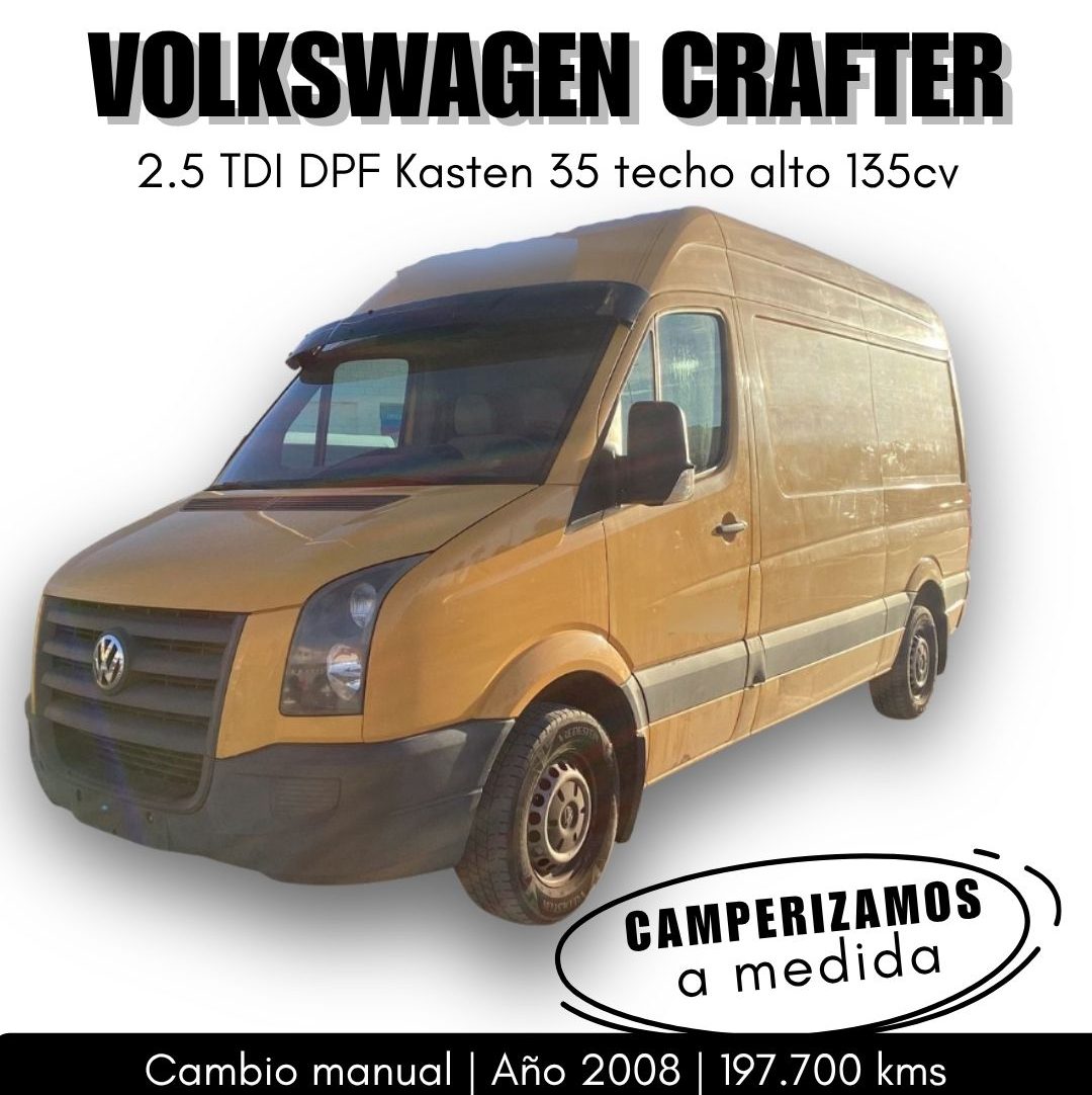 Volkswagen Crafter 2.5 TDI 135CV Techo Alto